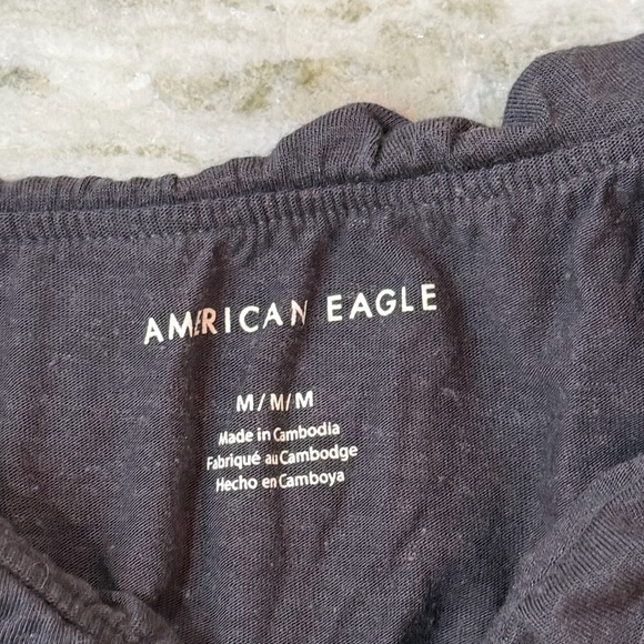 American Eagle Outfitters Tiered Ruffle Tank Top - Picture 3 of 3